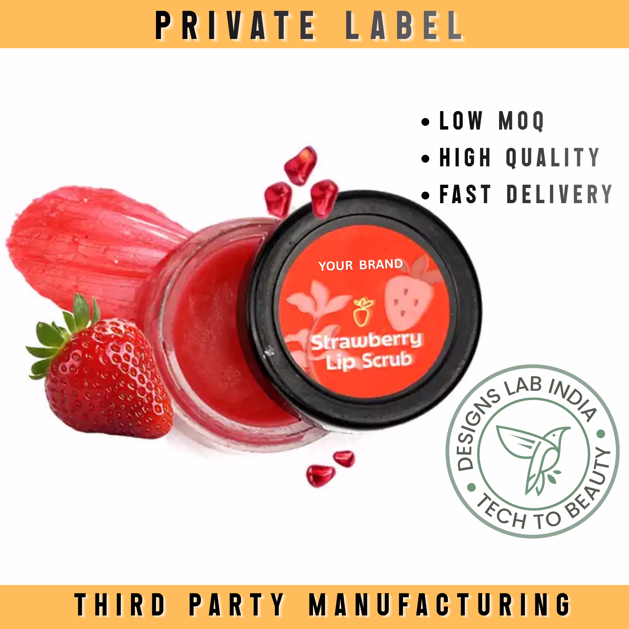 Strawberry Sugar Lip Scrub